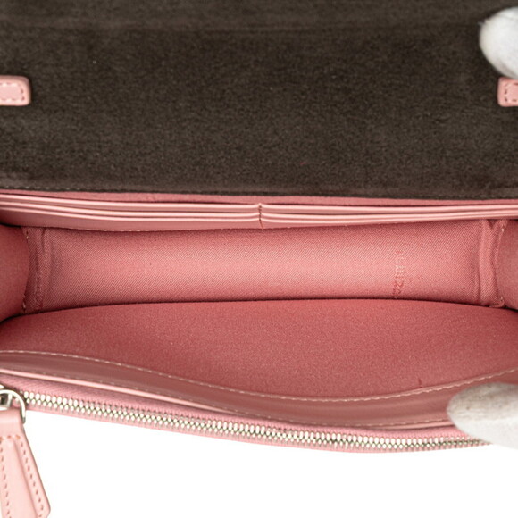 FENDI Pink Leather Shoulder Bag - Picture 6 of 9